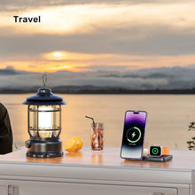 UNITEK P1300AGY01 Qi2 Foldable 3-in-1 Wireless Charging Station 15W MagSafe for iPhone Apple Watch AirPods
