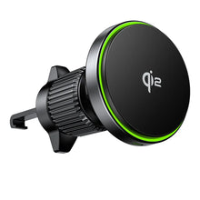 UNITEK P1404ABK01 Qi2 Magnetic Wireless Car Charger 15W MagSafe for iPhone 16-12 Samsung Air Vent Mount