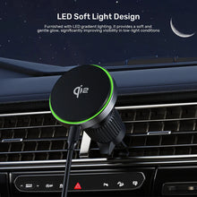 UNITEK P1404ABK01 Qi2 Magnetic Wireless Car Charger 15W MagSafe for iPhone 16-12 Samsung Air Vent Mount