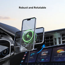 UNITEK P1404ABK01 Qi2 Magnetic Wireless Car Charger 15W MagSafe for iPhone 16-12 Samsung Air Vent Mount