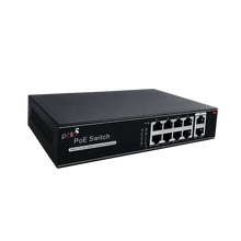 10-Port Gigabit PoE Network Switch | PLN-1108GB | 8 × Gigabit PoE Ports | 2 × Gigabit Uplink | 120W PoE Budget | 20 Gbps Switching | 4KV Lightning Protection | IP30
