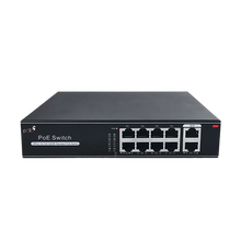 10-Port Gigabit PoE Network Switch | PLN-1108GB | 8 × Gigabit PoE Ports | 2 × Gigabit Uplink | 120W PoE Budget | 20 Gbps Switching | 4KV Lightning Protection | IP30
