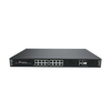 18-Port Gigabit PoE Network Switch with 2 SFP | PLN-1116GB-SFP | 16 × Gigabit PoE Ports | 2 × RJ45 Uplink | 2 × SFP Fiber | 250W PoE Budget | 56 Gbps Switching | 4KV Lightning Protection | IP30