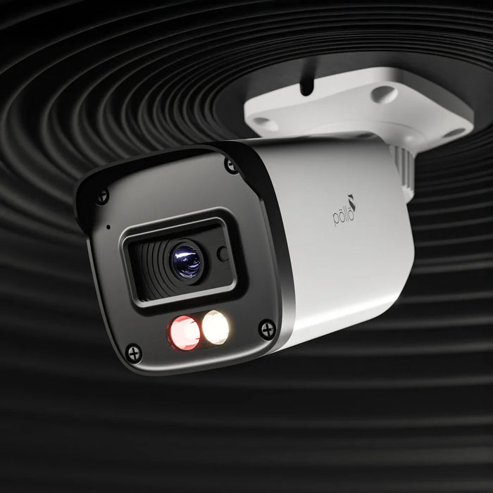 PLC-428M-AU-DL3/PM 8 Megapixel Dual-Light Network Bullet Camera | Super 4K Resolution | 3840x2160 | 30m Dual-Light Night Vision | 256GB SD Card | AI Region Intrusion Detection | IP67 PoE