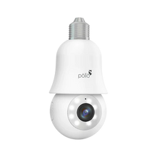 Guardian Bulb - 3MP Smart Wi-Fi Bulb PT Camera | PLC-HS301B | 3MP HD Resolution | Pan & Tilt | Dual Night Vision (IR & White Light) | Two-Way Audio | H.265 | Cloud Edge App