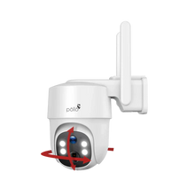 Guardian Shield 4G - 3MP Solar Powered 4G Outdoor PT Camera | PLC-304-TB-4G | 3MP Resolution | Pan & Tilt (336°H / 90°V) | IP66 | Dual Night Vision | 8600mAh Battery | Solar Charging | PIR + AI Human Detection