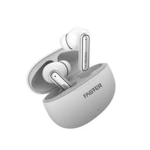 FASTER FBT-440 Quest Wireless Earbuds | Bluetooth 5.3 Stereo Sound | True Wireless Stereo | Deep Bass | Touch Controls | Portable Charging Case | Music, Gaming & Calls