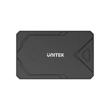 UNITEK S1229CBK01 M.2 NVMe & SATA 2.5 SSD Enclosure 10Gbps USB-C Tool-Free for Windows Mac Linux
