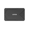 UNITEK S1229CBK01 M.2 NVMe & SATA 2.5 SSD Enclosure 10Gbps USB-C Tool-Free for Windows Mac Linux