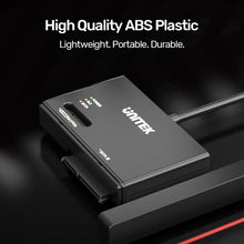 UNITEK S1232A01-EU USB-C NVMe M.2 & SATA SSD HDD Enclosure 10Gbps Tool-Free for Windows Mac Linux