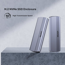 UNITEK S1241B01 M.2 NVMe SSD Enclosure USB-C 10Gbps for 2230 2242 2260 2280 Up to 8TB Aluminum
