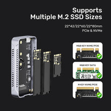 UNITEK S1242AGY01 USB4 NVMe M.2 SSD Enclosure 40Gbps 3800MB/s Cooling Fan for Thunderbolt 3/4