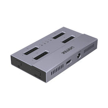 UNITEK S1243BGY01-EU USB4 4-Bay M.2 NVMe SSD Docking Station 40Gbps 1-to-3 Offline Clone 32TB