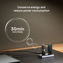 UNITEK S1243BGY01-EU USB4 4-Bay M.2 NVMe SSD Docking Station 40Gbps 1-to-3 Offline Clone 32TB