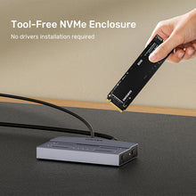 UNITEK S1243BGY01-EU USB4 4-Bay M.2 NVMe SSD Docking Station 40Gbps 1-to-3 Offline Clone 32TB