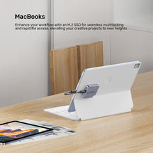 UNITEK S1244AGY01 Magnetic M.2 2230 NVMe SSD Enclosure 10Gbps PD100W MagSafe for iPhone 16/15 Pro