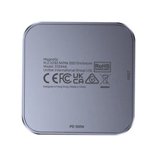UNITEK S1244AGY01 Magnetic M.2 2230 NVMe SSD Enclosure 10Gbps PD100W MagSafe for iPhone 16/15 Pro