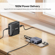 UNITEK S1244AGY01 Magnetic M.2 2230 NVMe SSD Enclosure 10Gbps PD100W MagSafe for iPhone 16/15 Pro