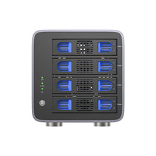 UNITEK S1301AGY01-EU 4-Bay RAID Enclosure for 2.5 3.5 SATA HDD SSD Up to 80TB 8 RAID Modes USB 3.0 eSATA