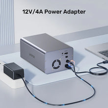 UNITEK S1308C01-EU USB-C 2-Bay RAID Enclosure for 2.5 3.5 SATA HDD SSD 10Gbps RAID 0/1/JBOD/PM