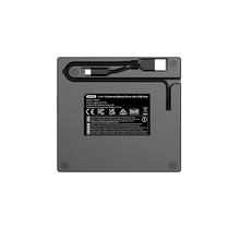 UNITEK T1037A01 External Optical Drive 5-in-1 Hub CD/DVD Burner USB 3.0 5Gbps SD Card Reader for Windows Mac