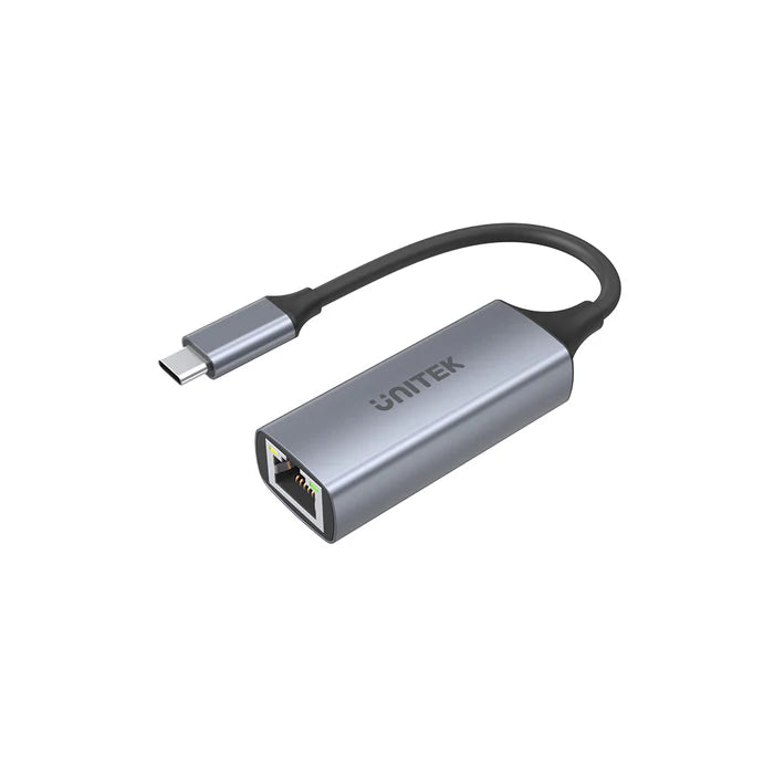 UNITEK U1312A USB-C to Gigabit Ethernet Adapter 5Gbps 1000Mbps RJ45 for MacBook Windows Linux Plug and Play