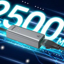 UNITEK U1313C USB-C to 2.5G Ethernet Adapter 2500Mbps USB-A Compatible for Gaming Streaming Windows Mac Linux