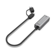 UNITEK U1313C USB-C to 2.5G Ethernet Adapter 2500Mbps USB-A Compatible for Gaming Streaming Windows Mac Linux
