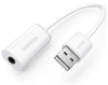 UGREEN 30712 USB External Stereo Sound Adapter for PC Laptop Headset Microphone