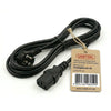 UNITEK PC124BK03-EU-1M Desktop Power Cord EU 1M IEC C13 250V 10A for PC Monitor Printer