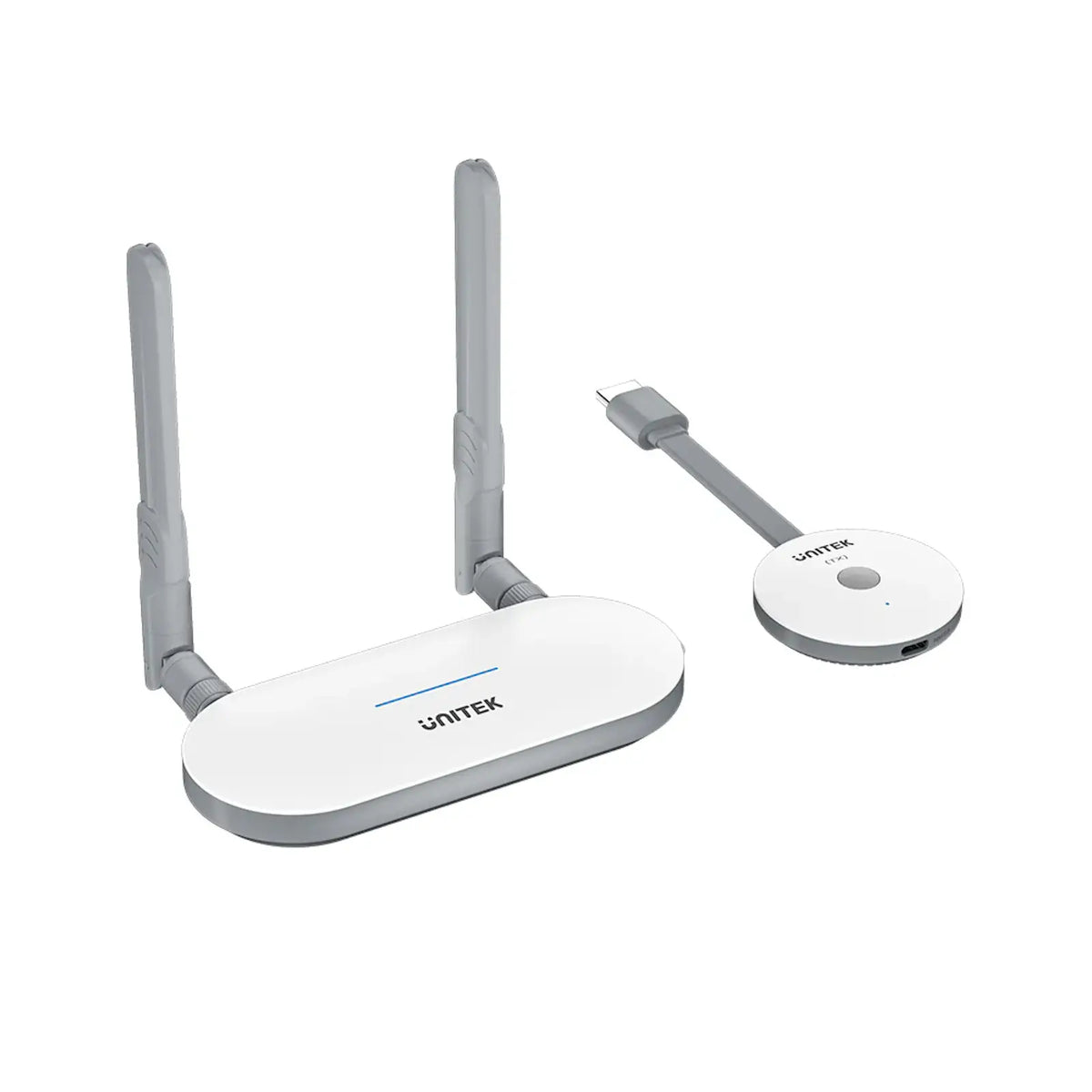 UNITEK V1183A01 Wireless HDMI Transmitter & Receiver Kit 1080P@60Hz 50M Range Plug and Play