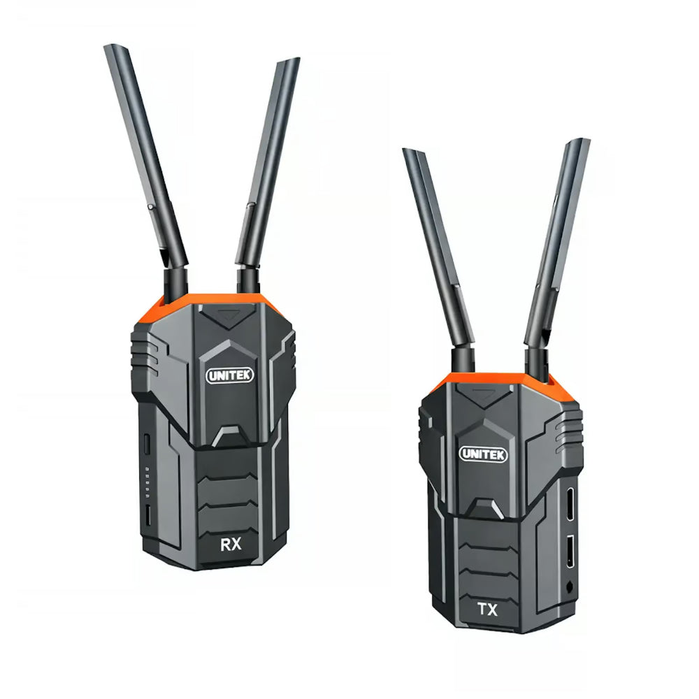 UNITEK V176A Wireless HDMI Transmitter & Receiver Kit 1080P@60Hz 200M Range Plug and Play