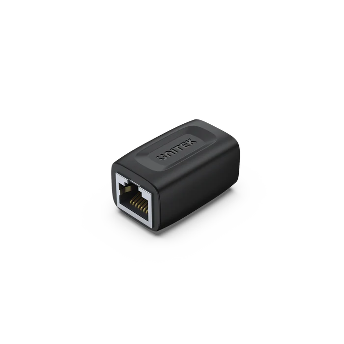 UNITEK A1026BK RJ45 Cat6 Ethernet Coupler Female to Female Gold-Plated for Cat5 Cat5e Cat7