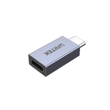 UNITEK A1038GY01 USB-C Male to Female Adapter 8K@60Hz 240W PD 40Gbps for Laptop Phone Tablet
