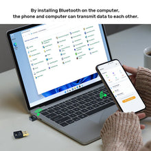 UNITEK B105B USB Bluetooth 5.3 Adapter for PC Windows 11/10 Plug and Play 3Mbps 20m Range 5 Devices