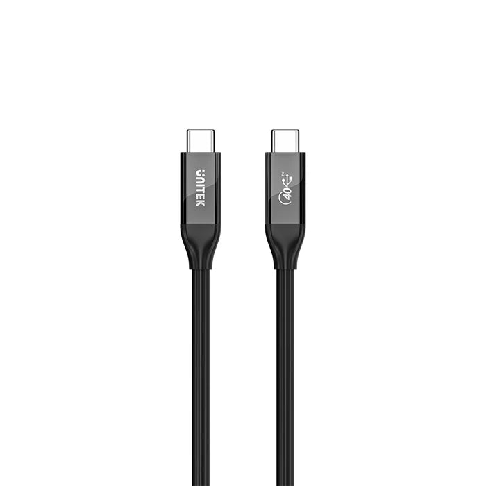 UNITEK C14100ABK01-2M USB4 Cable 240W PD 40Gbps 8K@60Hz 2M Thunderbolt 3 & 4 Compatible Braided