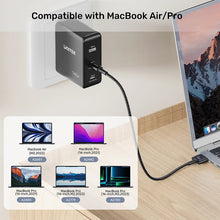 UNITEK C14121BK-2M USB-C to Magnetic 3 Cable 140W PD 2M Braided for MacBook Pro Air M1 M2 M3 Black