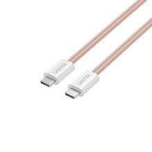 UNITEK C14141ACL01-1M Magnetic USB-C Cable 100W PD 1M Cream Latte Braided E-Marker for MacBook iPhone