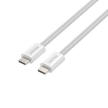 UNITEK C14141ACL01-1M Magnetic USB-C Cable 100W PD 1M Cream Latte Braided E-Marker for MacBook iPhone