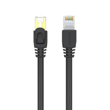 UNITEK C1810EBK Cat7 SSTP Ethernet Cable 2M 10Gbps 600MHz Gold-Plated SFTP for PC Router Gaming