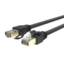 UNITEK C1813EBK Cat7 SSTP Ethernet Cable 10M 10Gbps 600MHz Gold-Plated SFTP for PC Router Gaming