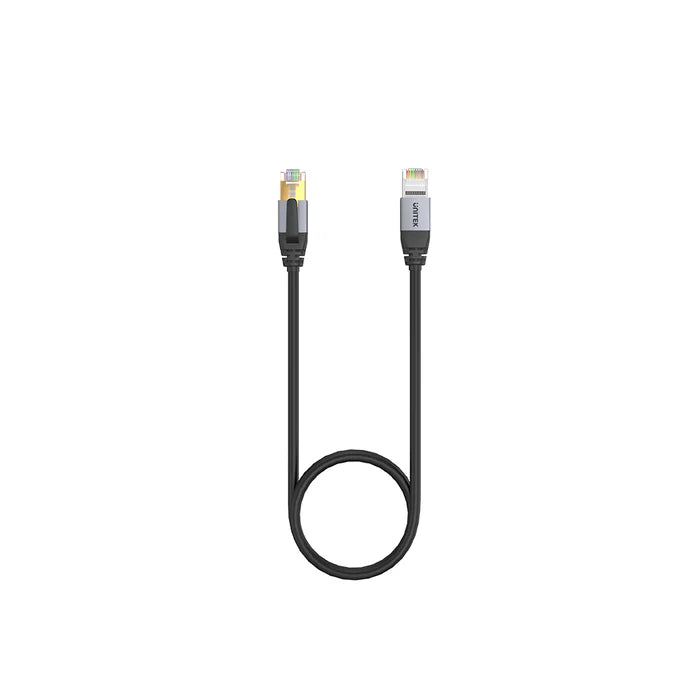 UNITEK C18149AGY03-1.5M Cat8 Ethernet Cable 40Gbps 2000MHz S/FTP Gold-Plated for Gaming PC Router