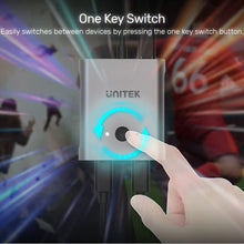 UNITEK D1078A USB-C Bidirectional Switch with 4K@144Hz, 10Gbps Data Transfer & 100W PD Charging