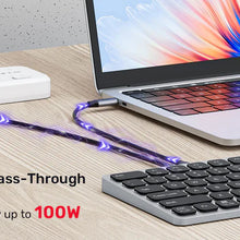 UNITEK D1092A Keyboard with 9-in-1 USB-C Hub 4K@60Hz HDMI 100W PD 3x USB 5Gbps SD MicroSD Backlit