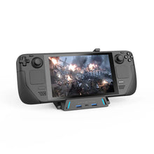 UNITEK D1097A Cooling Dock Pro for Steam Deck 7-in-1 100W PD 8K HDMI 2.1 DP 1.4 Gigabit Ethernet RGB