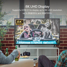UNITEK D1102A USB-C Multiport Adapter 8K@30Hz HDMI USB 3.0 5Gbps PD 100W for Laptop Tablet