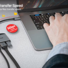 UNITEK D1102A USB-C Multiport Adapter 8K@30Hz HDMI USB 3.0 5Gbps PD 100W for Laptop Tablet