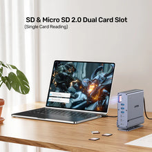 UNITEK D1135AGY01 15-in-1 DisplayLink Docking Station Triple 4K@60Hz for Mac M1 M2 100W PD 10Gbps USB