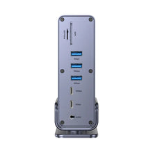 UNITEK D1135AGY01 15-in-1 DisplayLink Docking Station Triple 4K@60Hz for Mac M1 M2 100W PD 10Gbps USB