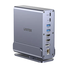 UNITEK D1135AGY01 15-in-1 DisplayLink Docking Station Triple 4K@60Hz for Mac M1 M2 100W PD 10Gbps USB